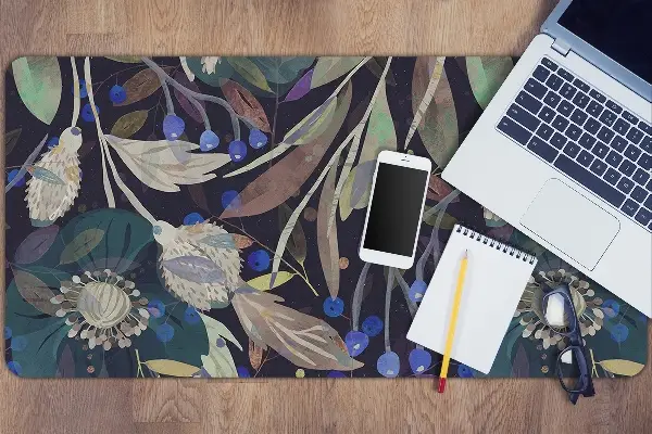 Pracovná podložka s obrázkom botanický vzor