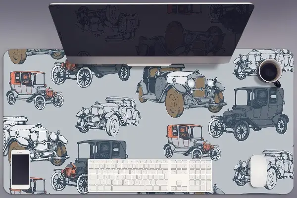 Pracovný podložka na stôl klasická autá