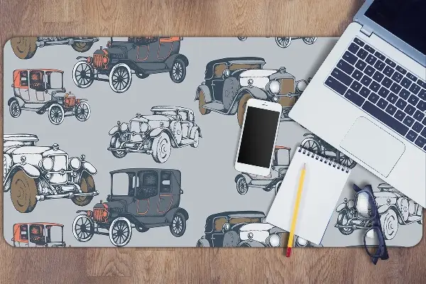 Pracovný podložka na stôl klasická autá