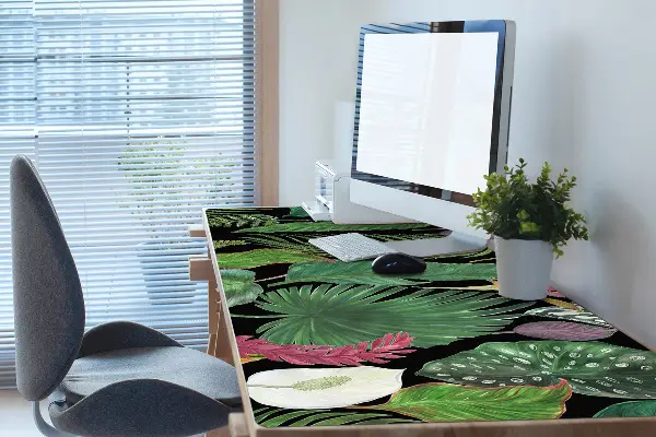 Ochranná podložka na stôl tropické listy