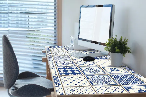 Pracovná podložka s obrázkom azulejos dlaždice