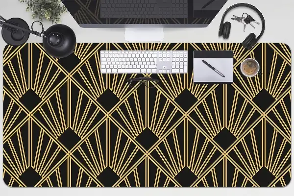 Veľká ochranná podložka na stôl v štýle Art Deco