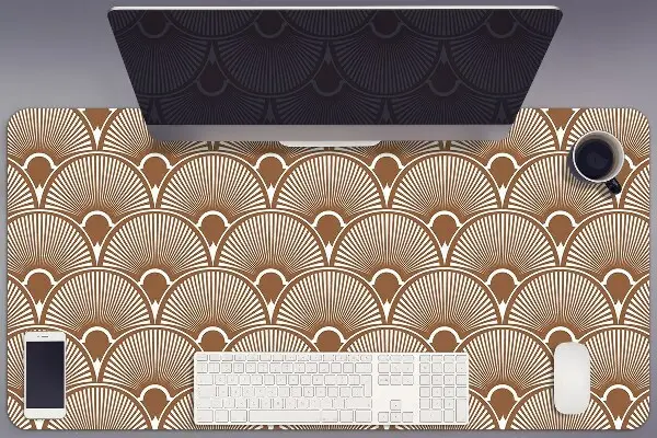 Veľká ochranná podložka na stôl v štýle Art Deco