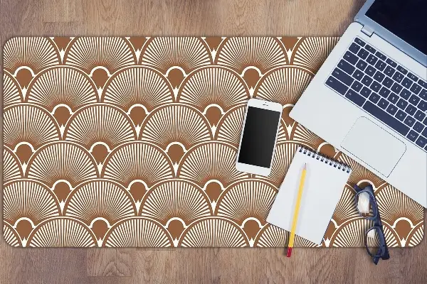 Veľká ochranná podložka na stôl v štýle Art Deco