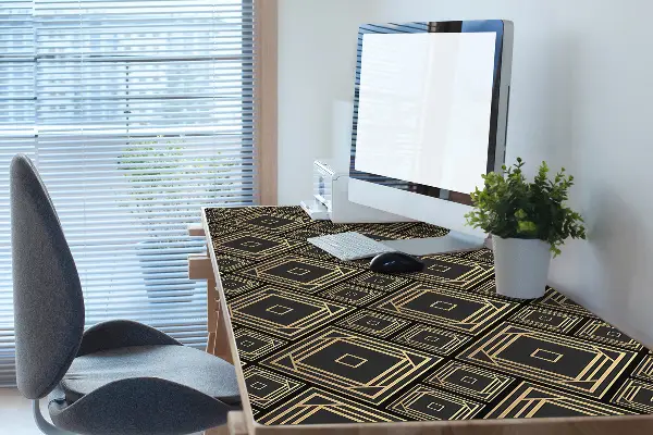 Pracovný podložka na stôl geometrické ilúzie