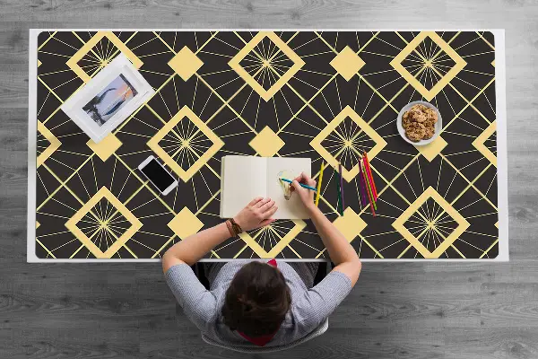 Veľká podložka na stôl pre deti retro pattern