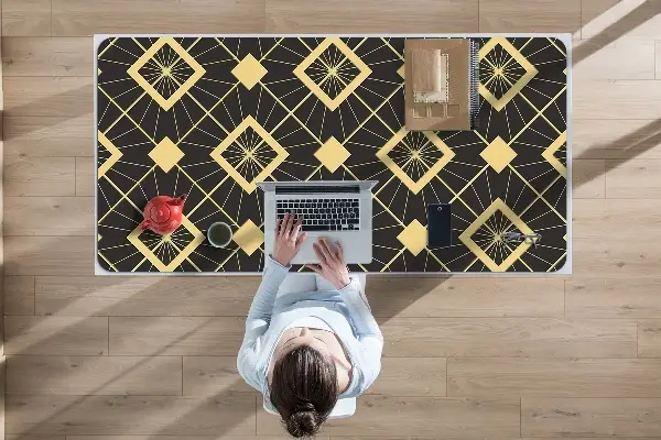 Veľká podložka na stôl pre deti retro pattern