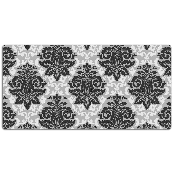 Veľká podložka na stôl pre deti šedý vzor