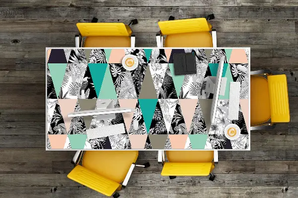 Stolová podložka tropické patchwork