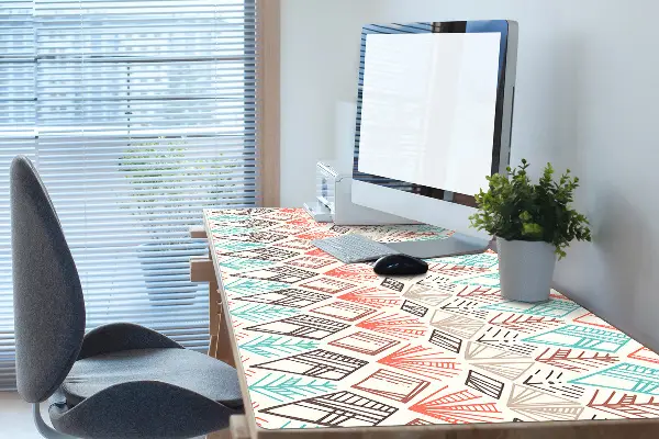 Veľká ochranná podložka na stôl etnické pattern
