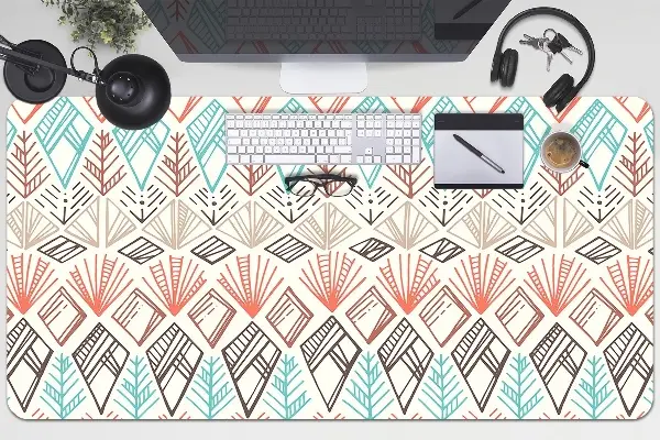 Veľká ochranná podložka na stôl etnické pattern