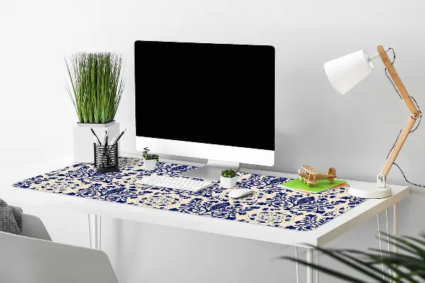 Podložka na písací stôl blue pattern