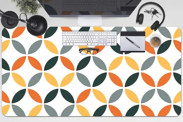 Ochranná podložka na stôl geometrické kolesá