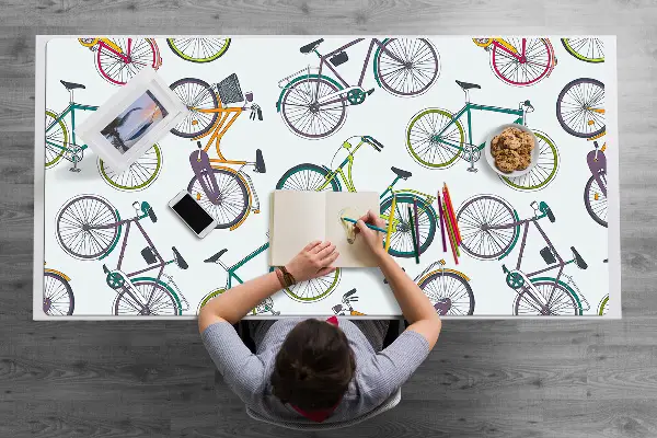 Pracovná podložka s obrázkom mestské bicykle