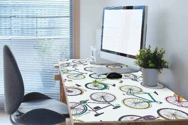 Pracovná podložka s obrázkom mestské bicykle