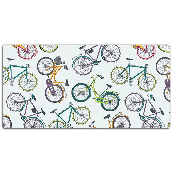 Pracovná podložka s obrázkom mestské bicykle