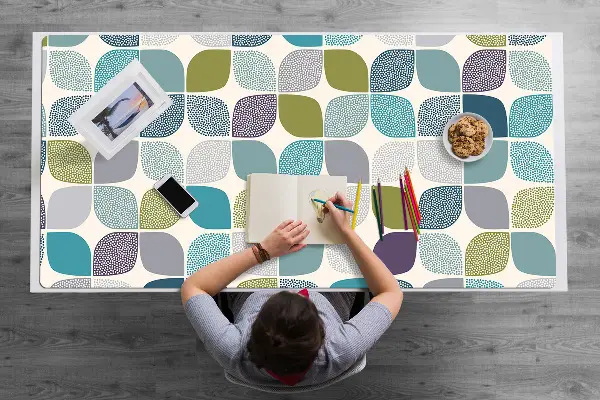 Ochranná podložka na stôl geometrický vzor