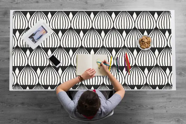 Veľká podložka na stôl pre deti retro pattern
