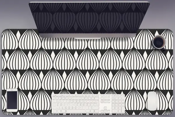 Veľká podložka na stôl pre deti retro pattern