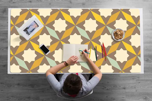 Veľká podložka na stôl pre deti retro pattern