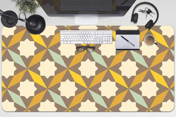Veľká podložka na stôl pre deti retro pattern