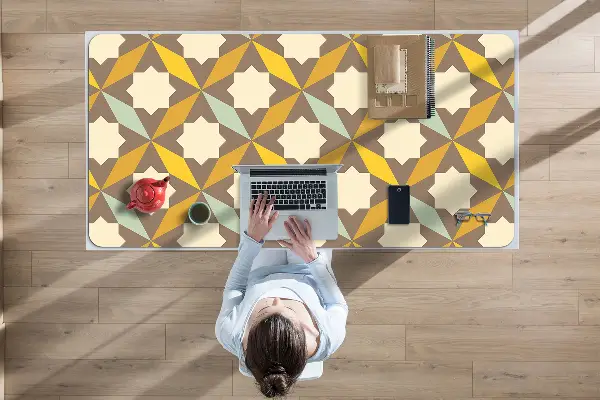 Veľká podložka na stôl pre deti retro pattern