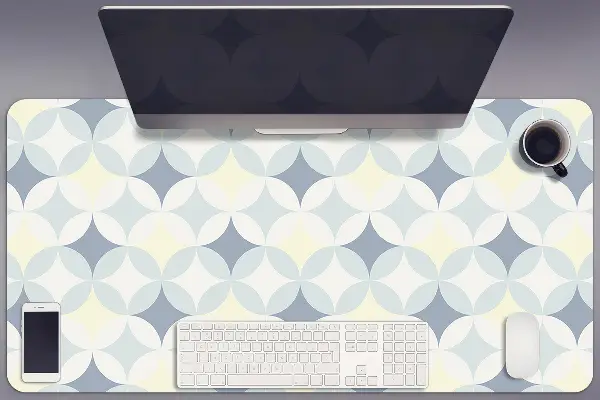 Veľká podložka na stôl pre deti retro pattern