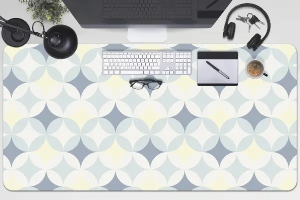 Veľká podložka na stôl pre deti retro pattern