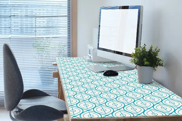 Veľká podložka na stôl pre deti retro pattern