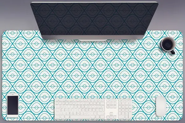 Veľká podložka na stôl pre deti retro pattern