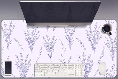 Podložka na písací stôl kvety levandule