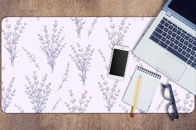 Podložka na písací stôl kvety levandule