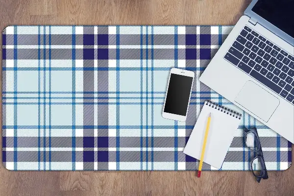 Veľká ochranná podložka na stôl tartan