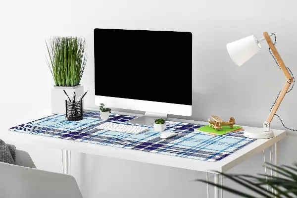 Veľká ochranná podložka na stôl tartan