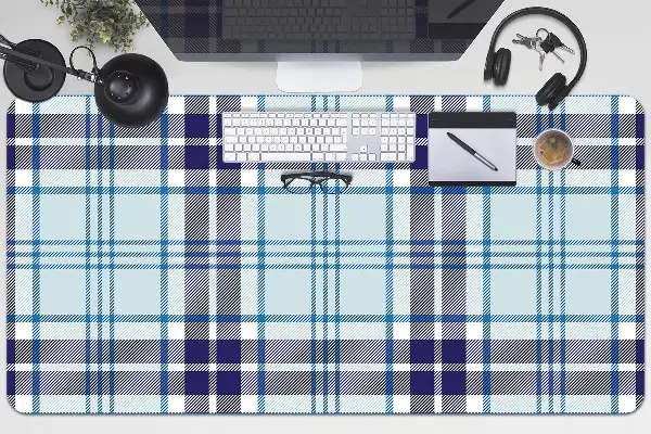 Veľká ochranná podložka na stôl tartan