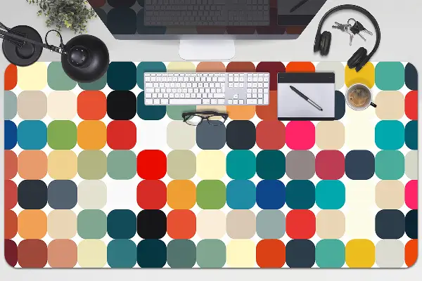 Ochranná podložka na stôl geometrický vzor