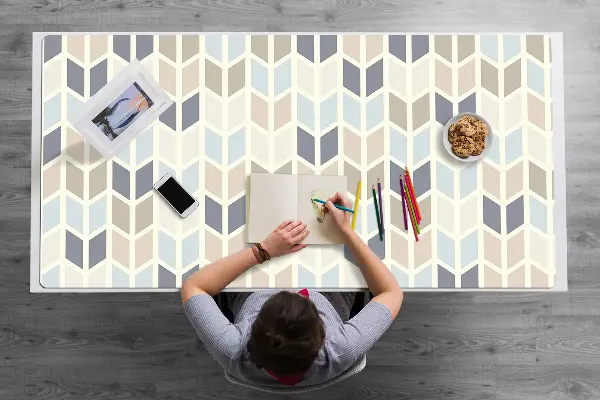 Ochranná podložka na stôl geometrická štruktúra