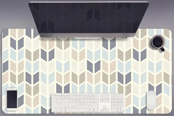 Ochranná podložka na stôl geometrická štruktúra