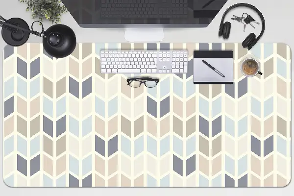 Ochranná podložka na stôl geometrická štruktúra