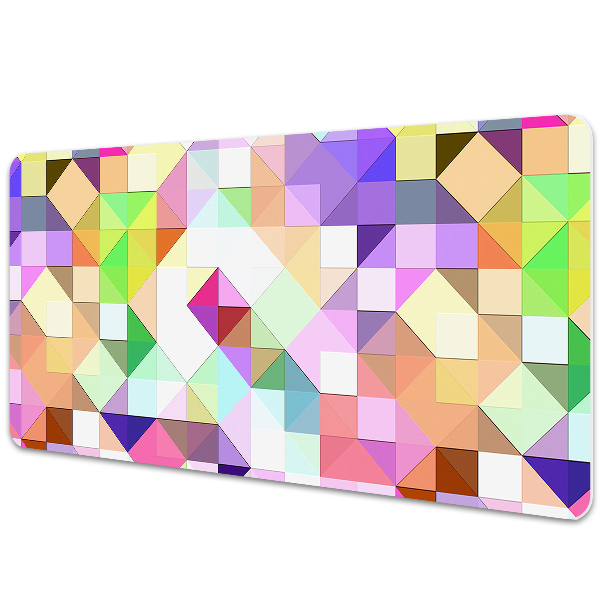 Ochranná podložka na stôl farebné mozaiky