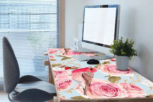 Pracovná podložka s obrázkom anglické ruže