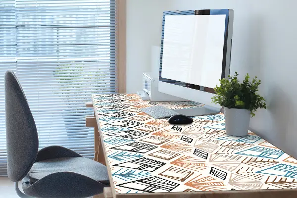 Veľká ochranná podložka na stôl etnické pattern