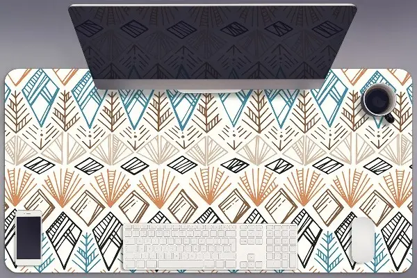 Veľká ochranná podložka na stôl etnické pattern