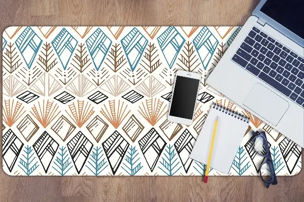 Veľká ochranná podložka na stôl etnické pattern