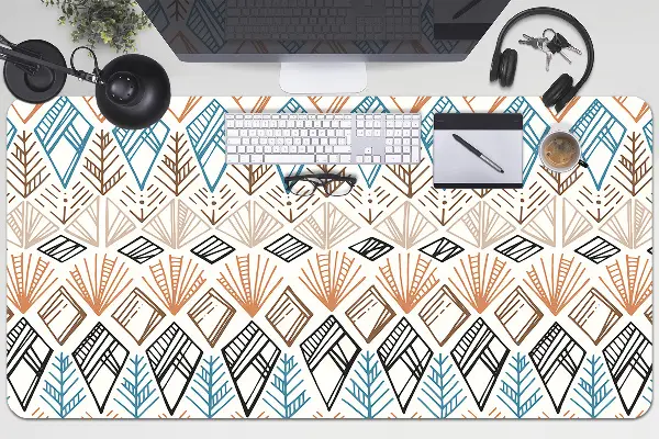 Veľká ochranná podložka na stôl etnické pattern