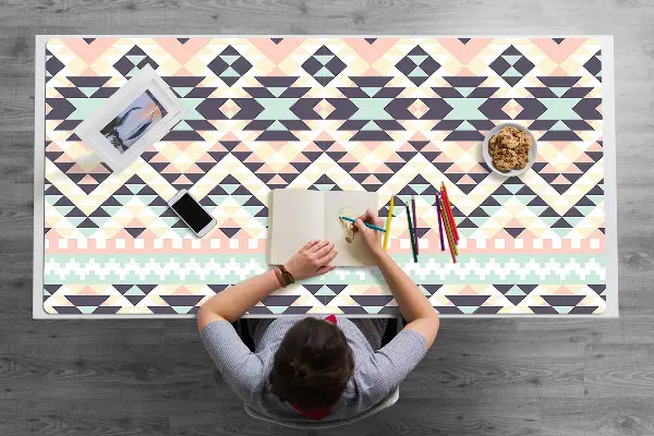 Veľká ochranná podložka na stôl etnické pattern