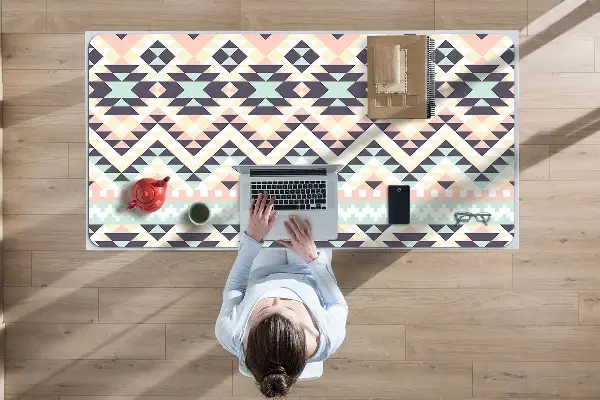 Veľká ochranná podložka na stôl etnické pattern