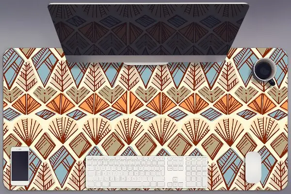 Ochranná podložka na stôl Etnické brown pattern