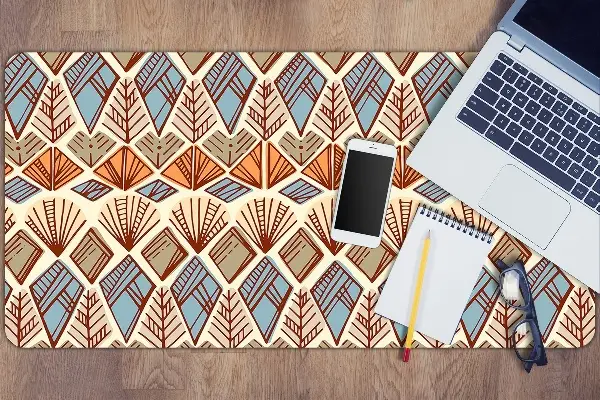 Ochranná podložka na stôl Etnické brown pattern