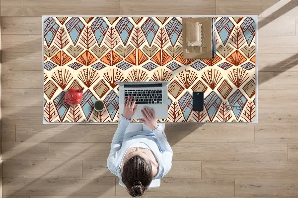 Ochranná podložka na stôl Etnické brown pattern
